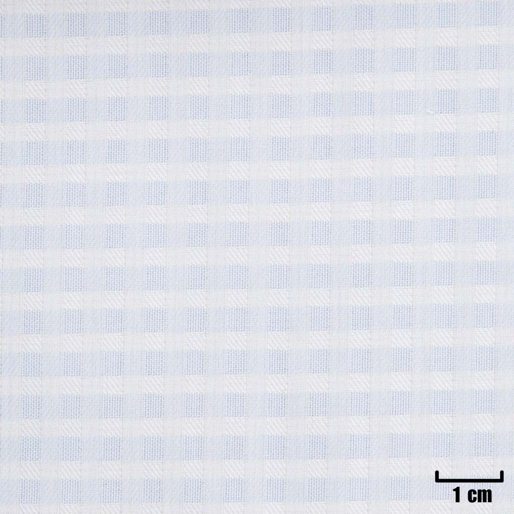 [H11345] BLUE, SMALL WHITE CHECKS